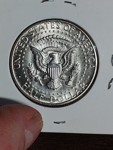 1969-D KENNEDY HALF DOLLAR MS-63   40 % SILVER