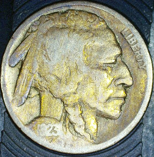1923 P Buffalo Nickel Good or Better Toned