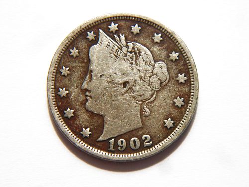 1902 Liberty V Nickel