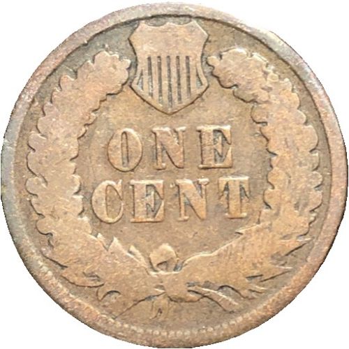1879-P Indian Head Cent Small Cent - VG (Very Good) condition
