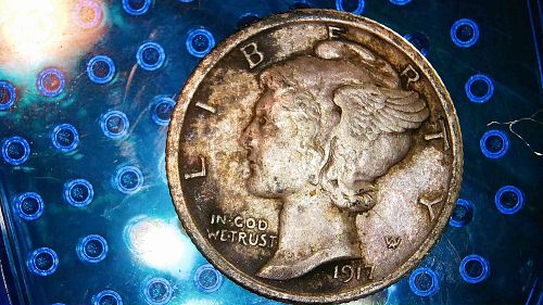 1917 P Mercury Dime