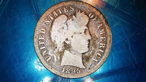 1895 P Barber Dime