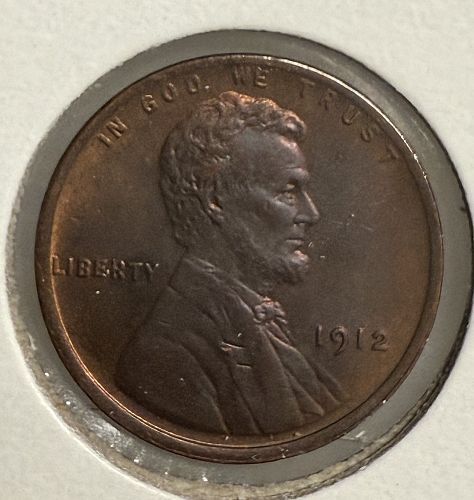 1912 Lincoln Cent, MS60+ BN (11172)