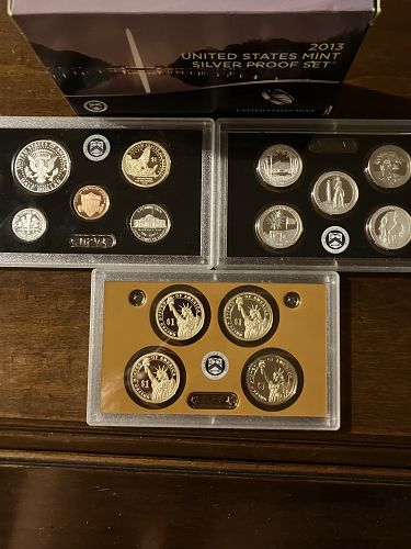 2013-S US Mint Silver Proof Set