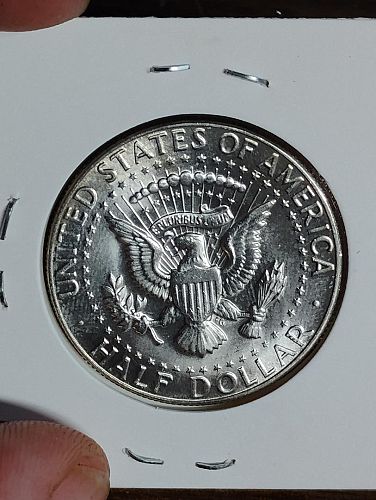 1969-D KENNEDY HALF DOLLAR MS-62  40% SILVER