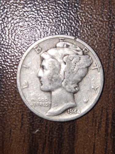 1944 S Mercury Dime