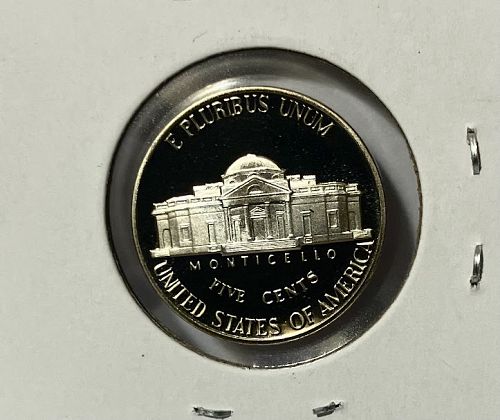 1992 S Proof Jefferson nickel