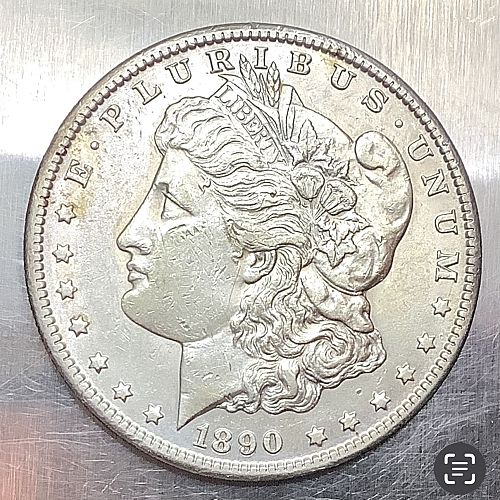 1902-S Morgan Silver Dollar AU Detail Cleaned Very Tough Key Date in AU/MS