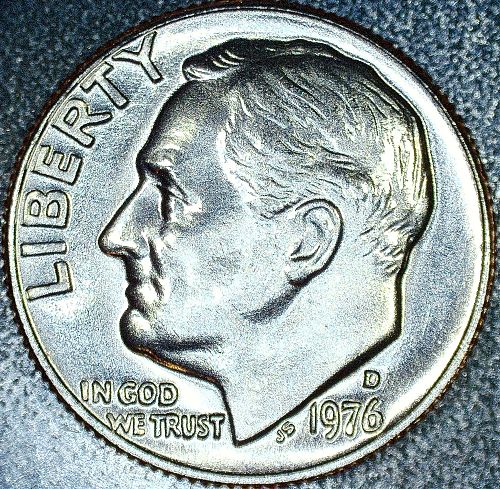 1976 D Roosevelt Dime BU or Better