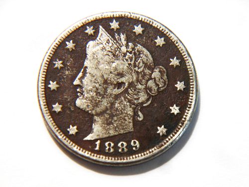 1889 Liberty V Nickel