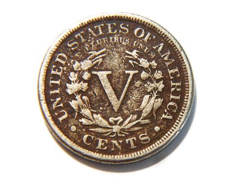 1889 Liberty V Nickel