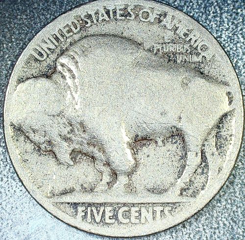 1920 P Buffalo Nickel 2 Feathers FS-401 Rare