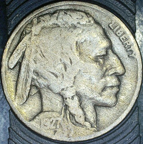 1927 P Buffalo Nickel Good or Better Toned