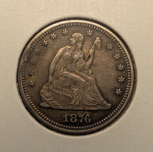 1876 quarter