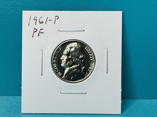 1961-P Proof Jefferson Nickel