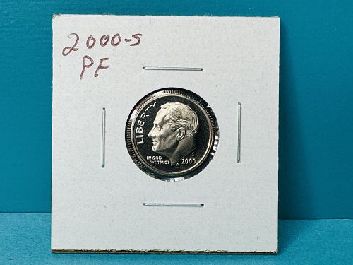 2000-S Proof Clad Roosevelt Dime
