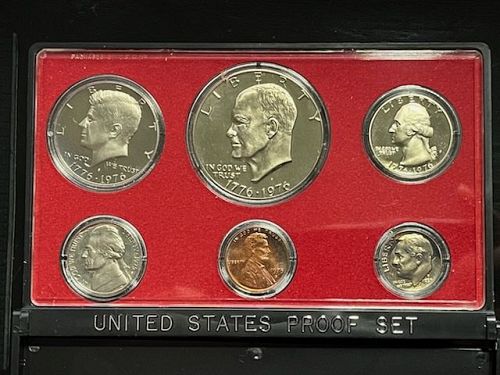 1975-S US Mint Proof Set - 6 Coins - Own a Piece of History!