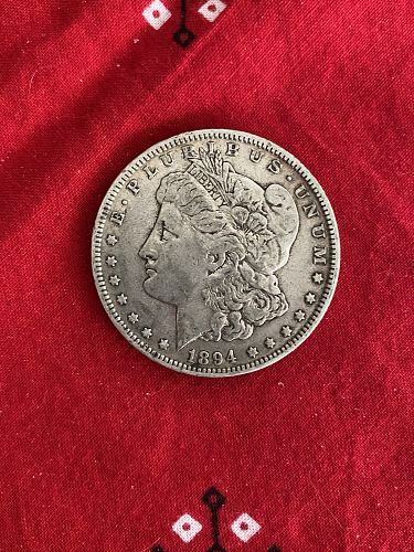 1894-0-Morgan Silver Dollar