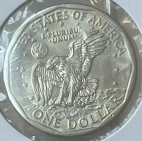 1979-P Susan B Anthony US Dollar &bull; CHBU Condition Still Sealed in the Cello.