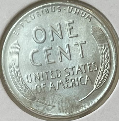 1943-D Lincoln Wheat Steel Cent &bull; Choice Brilliant Uncirculated Condition