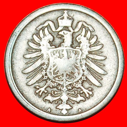 Ⰿ EAGLE (1873-1877): GERMANY ★ 2 PFENNIGS 1875A PRUSSIA! WILLIAM I (1871-1888)
