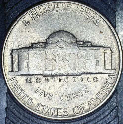 1951 P Jefferson Nickel