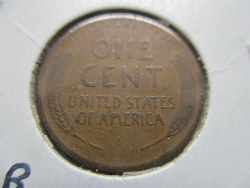 1928  F15 Lincoln Cent.  Item: 1 L28-01.