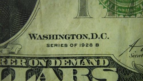 1928 United States 10$ Bill