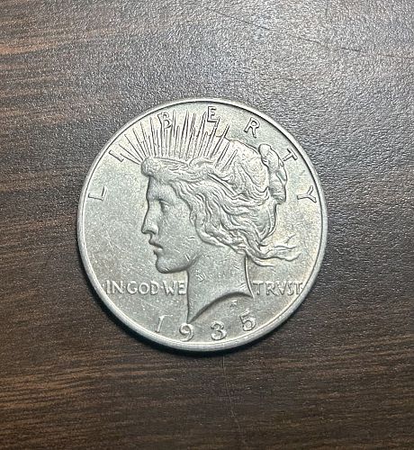 1935 S Peace Dollar - Extra Fine