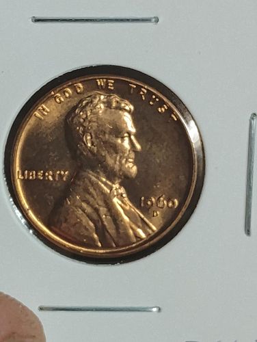 1960-d small date/ 1960-d large date rpm,liberty doubled..ms-65 red error / variety