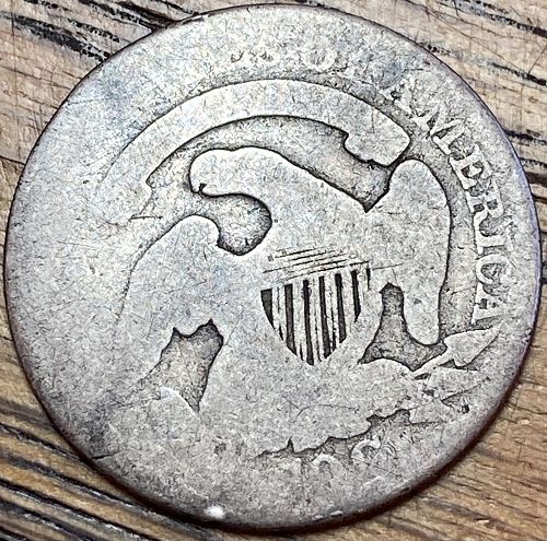 1835 capped bust dime in ALMOST GOOD condition