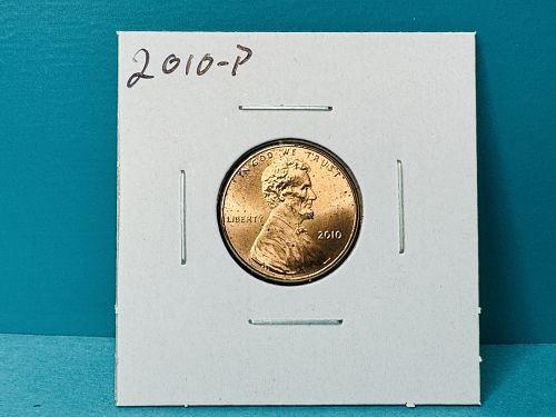 2010-P Lincoln Shield Cent