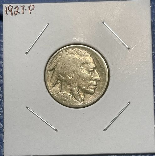 1927-P Buffalo Nickel