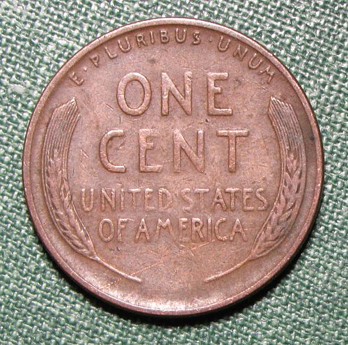 1934 D Wheat Back Lincoln Cent