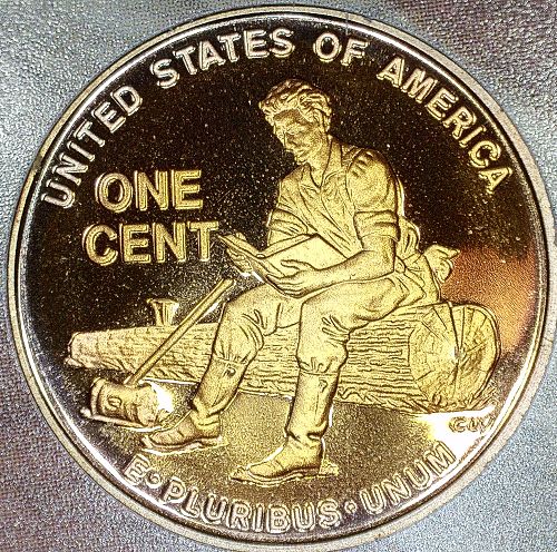 2009 S Lincoln Memorial Cent: Formative Years Indiana Proof DCAM