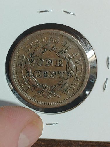 1851 LARGE CENT VF-25