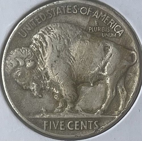 1927-P Buffalo Nickel