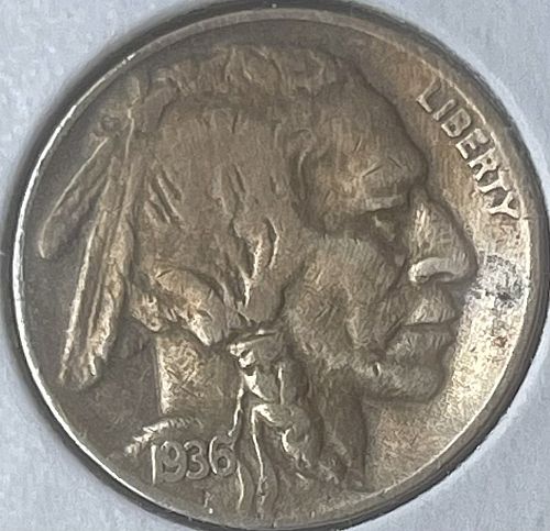 1936-P Buffalo Nickel