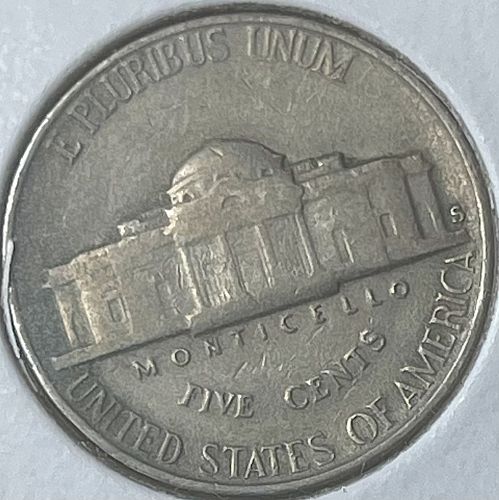 1953-S Jefferson Nickel