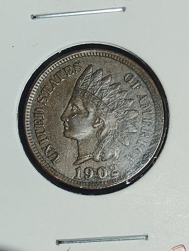 1902 INDIAN CENT AU-58 BROWN
