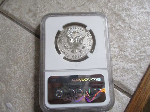 2018-S Proof Kennedy Light Finish 50th Anniv.(POP 92)