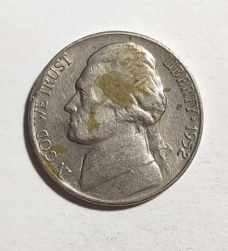 1952-S Jefferson Nickel