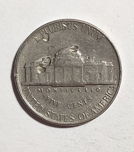 1952-S Jefferson Nickel