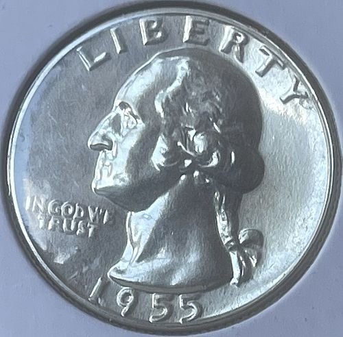 1955-P Washington Silver Proof Quarter
