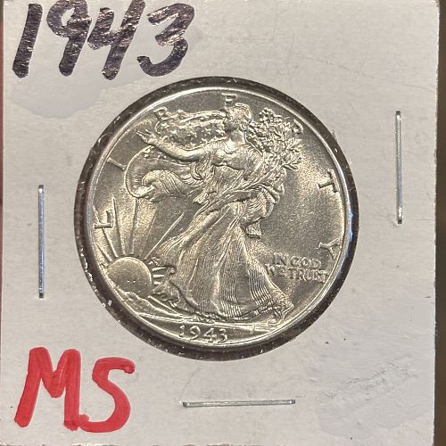 1943 Walking Liberty 🗽    Half