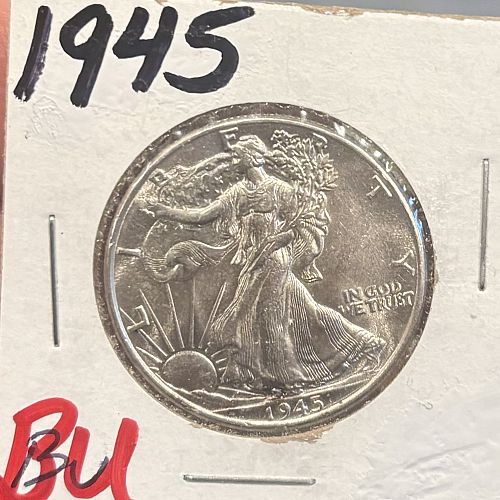 1945 Walking Liberty 🗽     Half