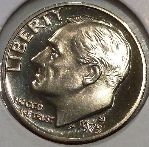 1975-S GEM Brilliant Proof Roosevelt Dime (150-42)