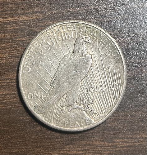1922 S Peace Dollar - EF