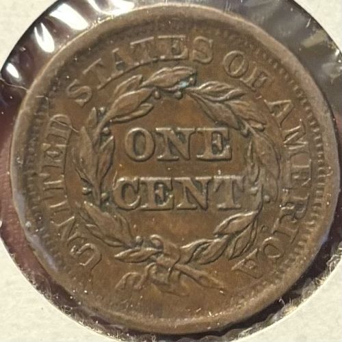 1852 Large Cent