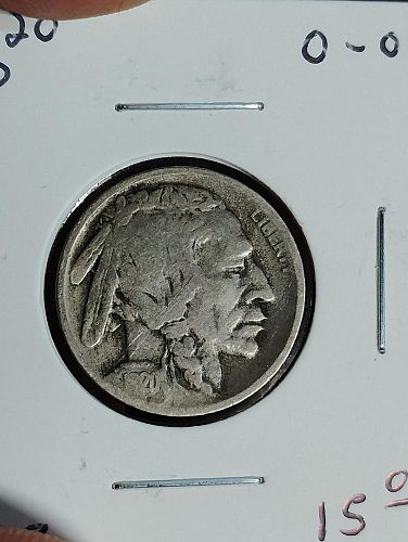 1920-D BUFFALO  NICKEL VG-8
